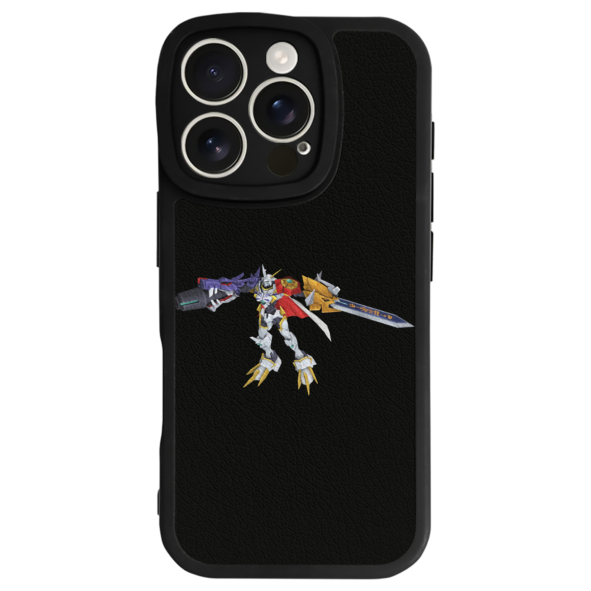 （画像用） Digimon デジタルモンスター/デジモン 【iPhone 16シリーズ対応】シリコンスマホケース（レザー調） 材質：シリコン